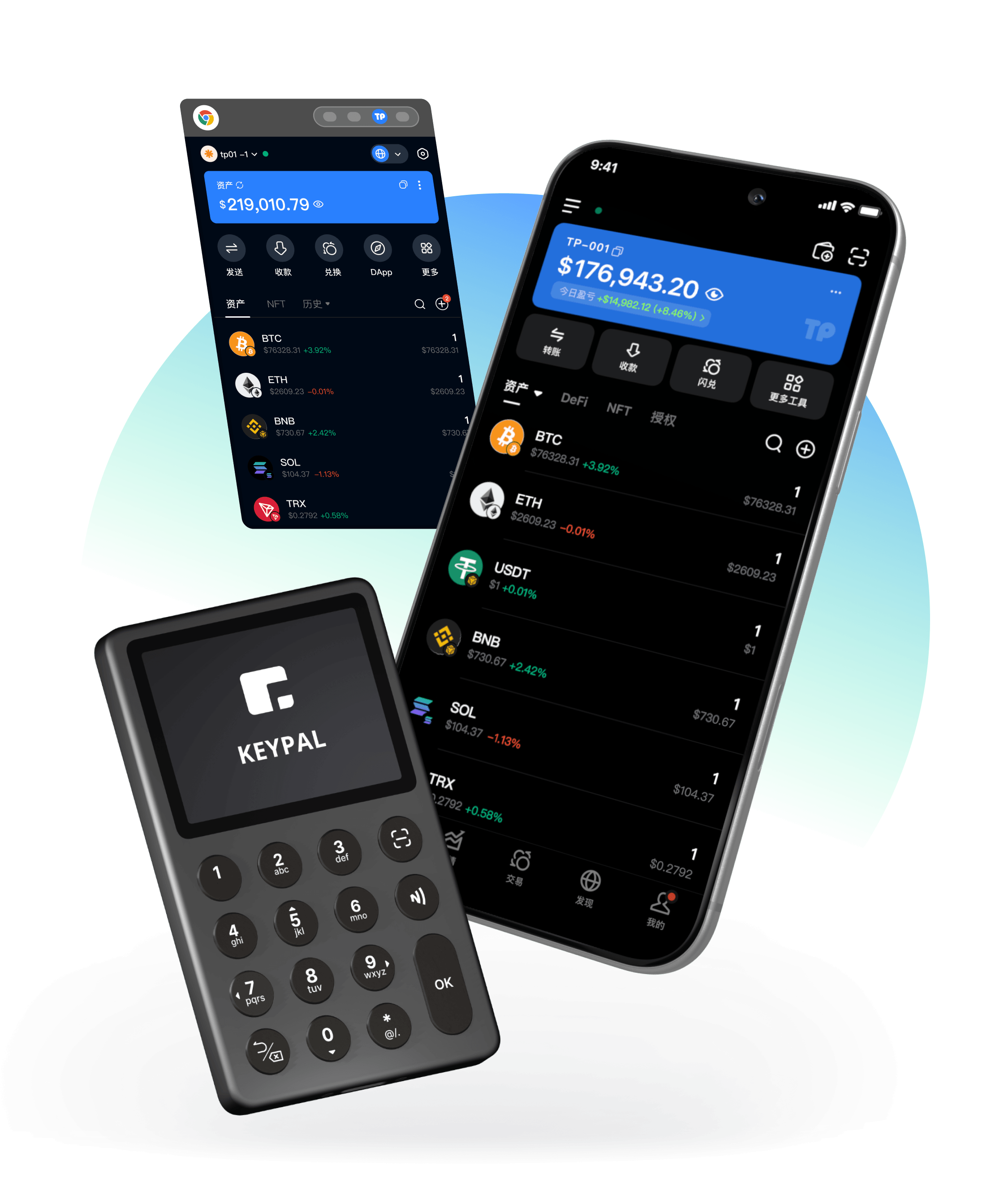 TokenPocket Web3 錢包產品視覺